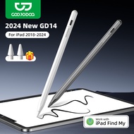 GOOJODOQ GD14 2024 New Stylus Pen with Ipad Find My App and Custom Hotkeys for mini5 6 Air4 5 6 Pro1