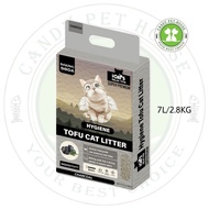 ICATS Tofu Cat Litter (Stripe Shape / Crushed Shape) / Pasir Kucing - 7L/2.8kg
