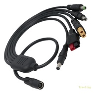 Treeling Efficient DC7909 to XT60 and DC5521 Charging Cable with Overloads Protections