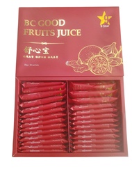 9star bc good fruits juice 舒心宝 疏通血管 保护心脏 祛风养胃/1box 20gm×30sachets