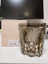 全新 Kagami 職人鍋谷聰 月虹 漸層雙色 威士忌杯  whiskey Glass