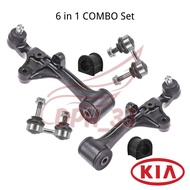[6 IN 1 COMBO SET] OEM Front Lower Arm / Stabilizer Link / Bush for Naza Ria / Kia Carnival