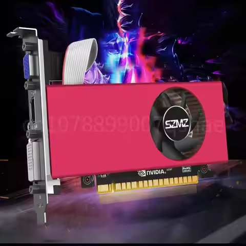 GT740 Low Profile Video Card 993MHz 4GB Computer Graphics Card DDR5 Desktop Graphics Card HDMI-Compa