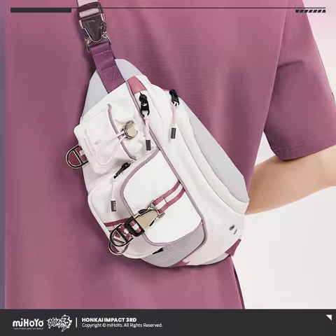 [Genuine] miHoYo Elysia Chest Bag Honkai Impact 3 Elysia Because Of You Story Themed Shoulder Bag An