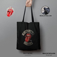 Totebag Band The Rolling Stones / Totebag Tas Band The Rolling Stones