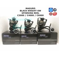 4077 MAGURO BLACK KNIGHT SW JAPAN SPINNING REEL C3000 / C4000 / C6000