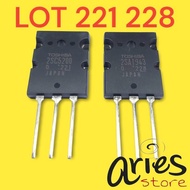 Transistor TOSHIBA 2SA1943 2SC5200 A1943 C5200 JAPAN BAGUS 3M4RZ3 w