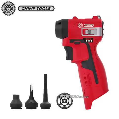 CHIMP CT094 Rechargeable Cordless Blower 190W Max 130000rpm 2.4N for Milwaukee 12V Battery Screwdriv