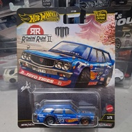 Hot Wheels mad mike Mazda RX 3 wagon/remorque ronin run 2- HotWheels ronin run 2 mad mike Mazda RX 3