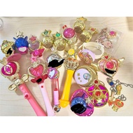 Sailor Moon Gacha Gacha Rod & Stick Compact Snow Globe Watch