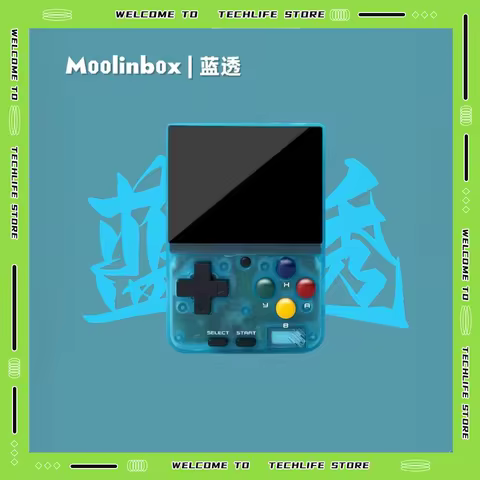 Moolinbox A10Mini Linux Open Source Game Console 2.8" 640*480 IPS Retro Handheld Support 2-Player Wi