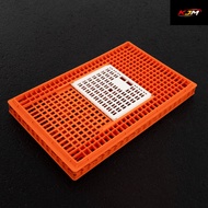 KJMplastic - Large Chicken Basket for Chicken Harvest Size 94 cm x 57 cm x 28 cm Weight 6.6 kg KJM B