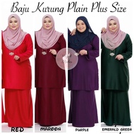(PLUS SIZE 3LX..6XL) MODERN MUSLIM KURUNG DRESS