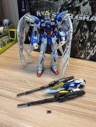 Bandai MG 組裝模型 - 1/100 The Gundam Base 限定 飛翼高達零式 wing gundam zero custom EW Ver.Ka [Titanium Finish]