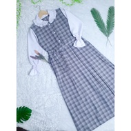 Mikka's Latest Modern Teenage Dresses 2020 | Hakuna Syar RR944 Setvica Mocca 3In1 Suit [01