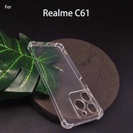 Realme C61 GT 7 Pro Realme C75 Soft TPU Transparent Clear Crystal Back Case Cover Silicone Casing