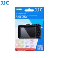 JJC ป้องกันรอยขีดข่วนกระจกเทมเปอร์หน้าจอ LCD สำหรับ Canon EOS M50 M50 Mark II EOS M6 M6 MarkII EOS M100 PowerShot G9 X MarkII G7 X MarkII G5 Xg9 X G1X Mark IIIกล้อง MarkII G5Xชัดเจนแบบ HDป้องกันหน้าจอกระจกเทมเปอร์ฟอง