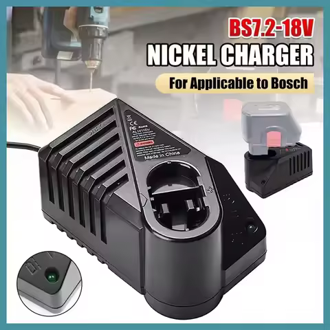 Charger For Bosch Ni-CDBattery Ni-MH Electrical Drill 7.2V 9.6V 12V 14.4V Battery GSR7.2 GSR9.6 GSR1