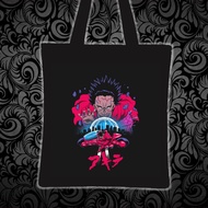 NEO DYSTOPIAN Printed tote bag canvas