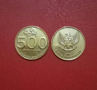 Uang Koin Rp.500 gambar melati