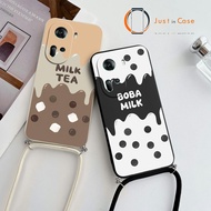Sling Case Macaron Softcase TALI (UV79) Oppo A95 4G 5G A74 A16 A15 A15s A55 A54 A53 A52 A92 A5 9 202