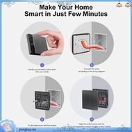 GIRIER Tuya Smart Water Heater Switch ZigBee/WiFi 20A Push Button Switch for AC/Fan Neutral Wire Req