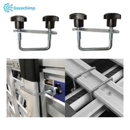[Gazechimp] U-Shaped Mounting Clamp Roof Rack Bolt Support Bracket Mounting Accessory Solid Iron Con