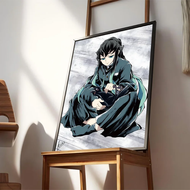 2025 Muichiro Tokito anime anime canvas painting print poster artwork kawaii room decoration