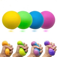 Random Colors Squzze Balls Stress Relief Toys Sticky Balls Decompression Toy Squash P7k9