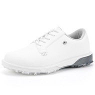 New Fixed Spike Golf Shoes Men's Leather Shoes Golf Shoes Anti-slip Wear-resistant Golf Training Sho