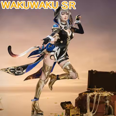 IN STOCK Cipher Cifera Cosplay Costume Game Honkai: Star Rail WakuWaku-SR HSR Women Cute Cat Cifera 