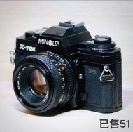 🌼 【有測光】【 Minolta X-700  】菲林 相機 Minolta X700 MD 35  2.8 45 50 1.7 1.4 1.8 70-200 85 維修 傻瓜機 Canon Niko