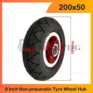 ☪200x50 Replacement Rear Wheel for Kugoo S1 S2 S3 C3 MINI Electric BIKE Hub and Inflation Tires ☟♡