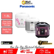 Panasonic Rice Cooker 1.8L SR-JP185 | Porridge | Periuk Nasi (Random Color)