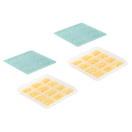 2angels矽膠副食品製冰盒兩組/ 15ml/ 夏葉綠