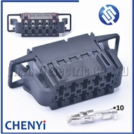 10 Pin Car Seat Adjust Switch Plug Connector 1J0972725 For Golf 5 6 MK5 MK6 Jetta Passat B6 TT A3 A4