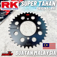 ORIGINAL RK SPROCKET TAMASHII 415 LC135 Y15 Y16 Y125 Y100 RXZ/ RK Spocket Spoket/ Sprocket Hitam RKM