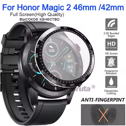For Huawei Honor Watch Magic 2 46mm 42mm Screen Protective Film 3D Curved GS3 ES Watch Full Protecti