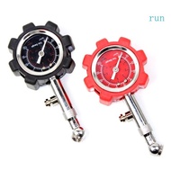 run Car Tire Pressure Gauge Tyre Deflation Dial Auto Tire Inflation Pressure Gauge