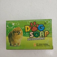 Dog soap, a soap for dogs to eradicate fleas and rotten odor