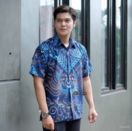 Kemeja Batik Murah M L XL XXL XXXL PAKAIAN RESMI Hem batik jumbo Hem batik kantor Hem batik lengan p