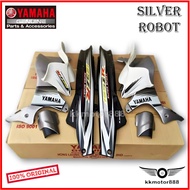 HLY YAMAHA Y125 Y125ZR 125ZR COVERSET COVER SET BODY COVER SILVER ROBOT