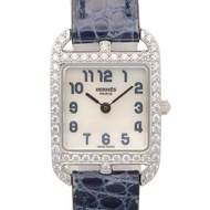 【二手】愛馬仕 HERMES 腕錶 Cape Cod Mini 鑽石錶圈 CC1.192 白殼 K18WG（白K金）鑲鑽 Cape Cod Mini 鑽石錶圈