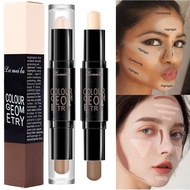 Double Head 3D Concealer Stick Highlighter Face Contour Pen Women Makeup Beauty