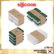 [Silicook] Soft Flat Freezer Storage Container Set