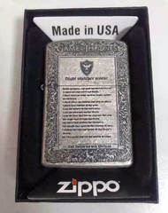 zippo 打火機 純銅古銀材質 冰與火之歌