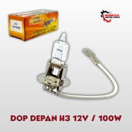 H3 12V/100W FRONT DOP - H3 12V MAIN FOG BULB 100W LED HALOGEN FOGLAMP SUPER BRIGHT