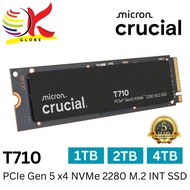 CRUCIAL INT SSD T710 PCIE GEN 5x4 NVME M.2 2280 INTERNAL SOLID STATE DRIVE (T710SSD8) - 1TB / 2TB / 
