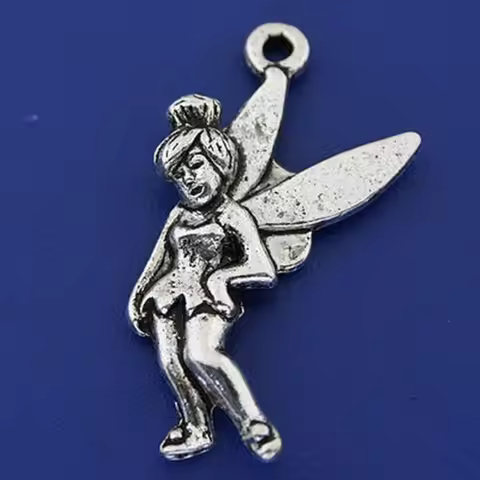 10PCS 39x20.8mm fairy angel charms h3222