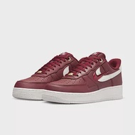 NIKE AIR FORCE 1 07 PRM男休閒鞋-紅白-DQ7664600 US8 紅色